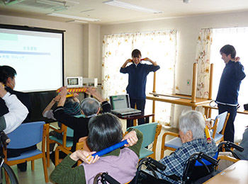 地域での啓発活動の様子